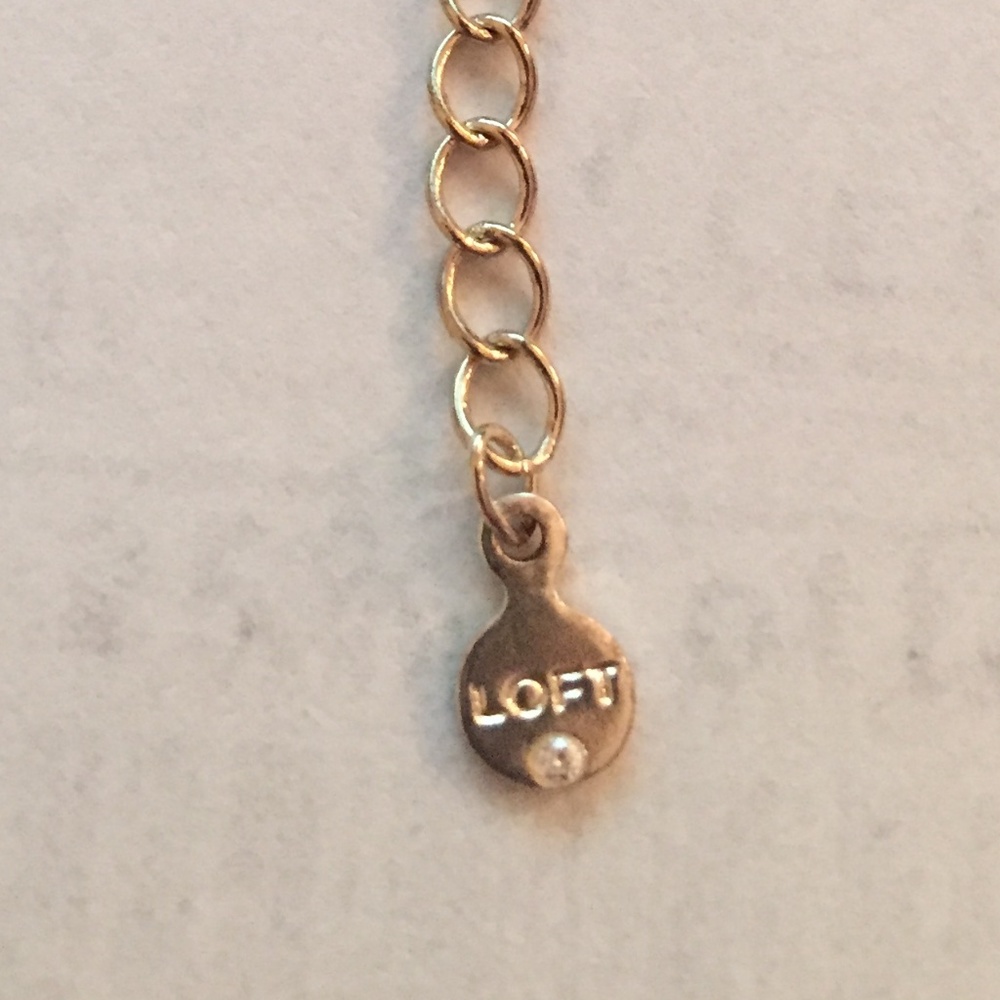 LOFT BY ANN TAYLOR DOUBLE STRAND BEADED NECKLACE - Picture 4 of 4